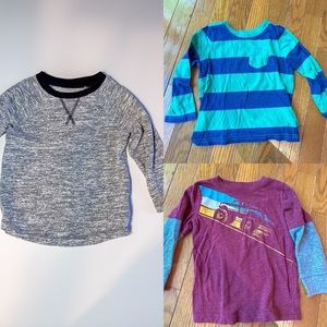 3 pair lot bundle long sleeve t shirts.